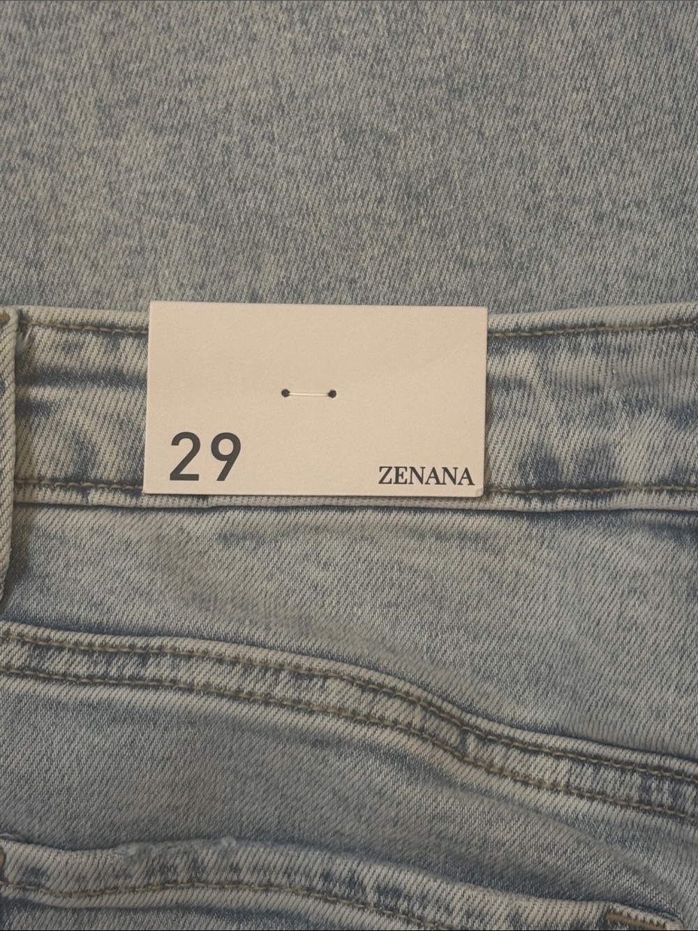 Zenana Outfitters Light Blue Wide Leg Jeans - Picture 2 of 6